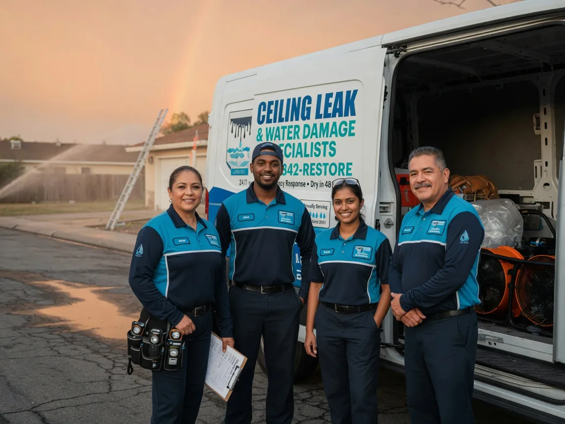 Ceiling Leak Cleanup company in Elkhart Lake, WI