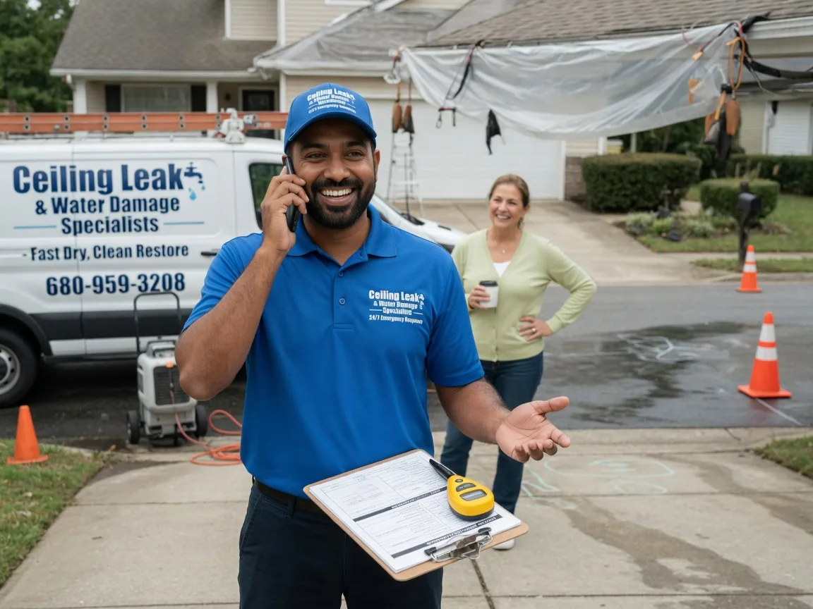 Ceiling Leak Cleanup Elkhart Lake, WI FAQs